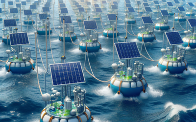 The floating desalination machines powered by the waves