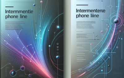 Intermittent Phone Line? Here’s what to do..